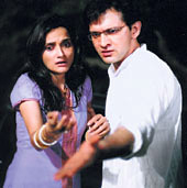 TV Serial : Darna Mana Hai - Rajesh Tandon and Rajeshwari in  the first story of Darna Mana Hai 