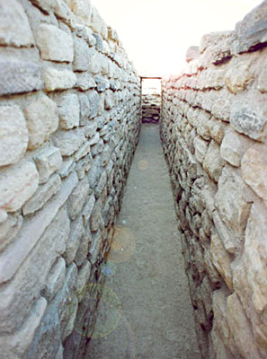 Dholavira, Gujarat - Storm water drainage system