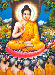 Formation of Sangha by Buddha
