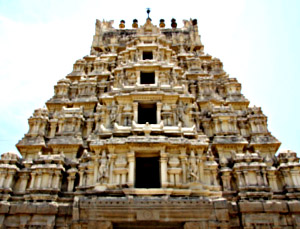 Gopuram - Features of Vijayanagar Sculptures