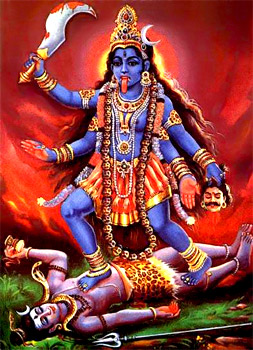 Goddess Kali in Tantrism
