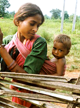 Gond Tribe - The members of Dewar caste are descendants of Gond tribe