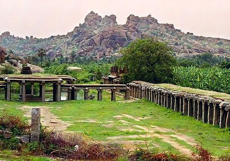 Ruins of Hampi - Vijayanagara, Karnataka