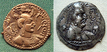 Coins of Hunas