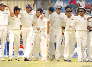 India`s First Test Series Win in Pakistan, 2004