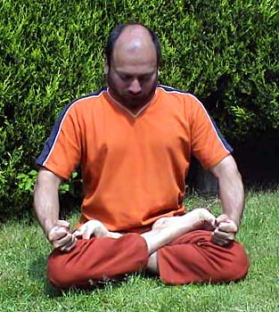 Jalandhara-Bandha or The Chin Lock