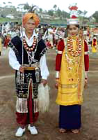 The Khasis Traditional Dress 
