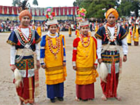 Khasis tribe in Meghalaya