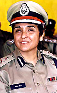 Kiran bedi, IPS, Indian Administration
