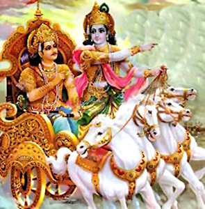  Krishna advises to Arjuna, Bhagavad Gita