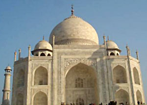 Main tomb Sculpture of Taj Mahal