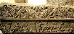 Rock architecture at Mathura
