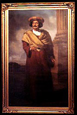 The Calcutta Gallery  - The painting of the social reformer, Ram Mohan Roy
