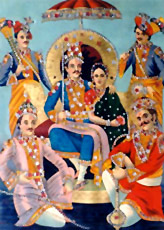 Pandava was first applied to King Pandu`s five sons