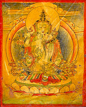 Prajna and Upaya as Female and Male