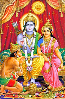 People belonging to Ramanandi Sampraday generally worship Lord Rama with Sita as their tutelary deity