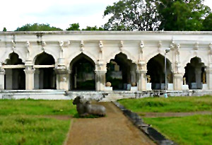 Royal buildings of `Tanjavur` Marathas