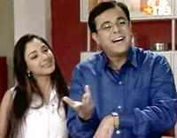 Sumeet Raghavan and Rupali Ganguli in Sarabhai Vs Sarabhai